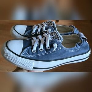 Sz 8 Women's CONVERSE CTAS SHORELINE NAVY BLUE Casual Shoes